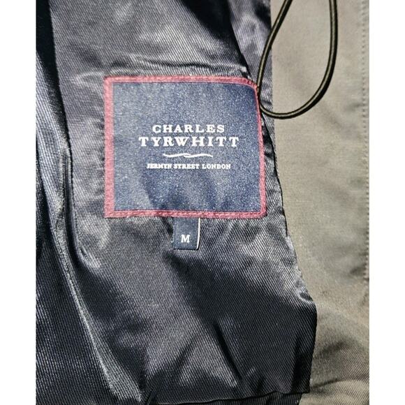 NWT! Charles Tyrwhitt Showerproof Field Jacket Charcoal Size Medium $300 - Picture 6 of 13